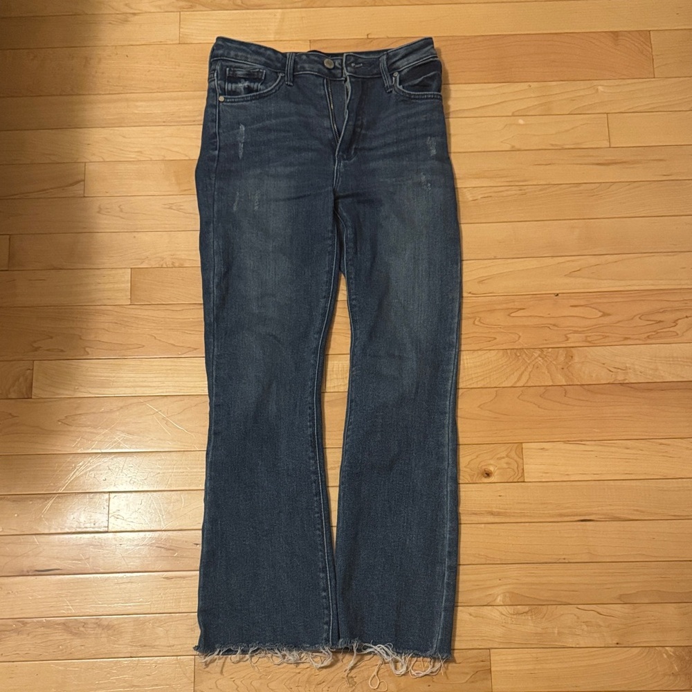 Just Black Dark Blue Flare Jeans